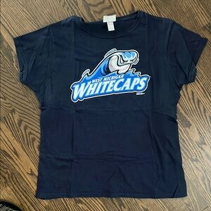 Gildan Navy Blue West Michigan Whitecaps Tee